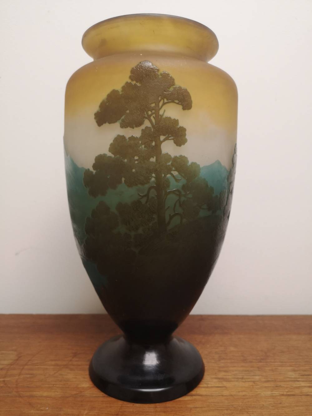 Grand vase Émile Galle